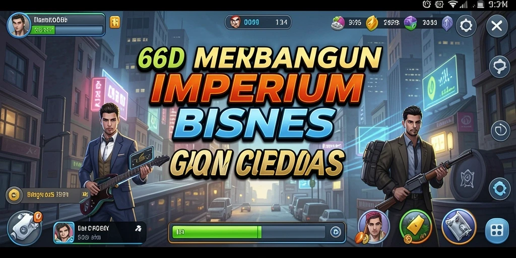 Tampilan menarik dari gameplay 66D menunjukkan strategi Tycoon yang mendebarkan.