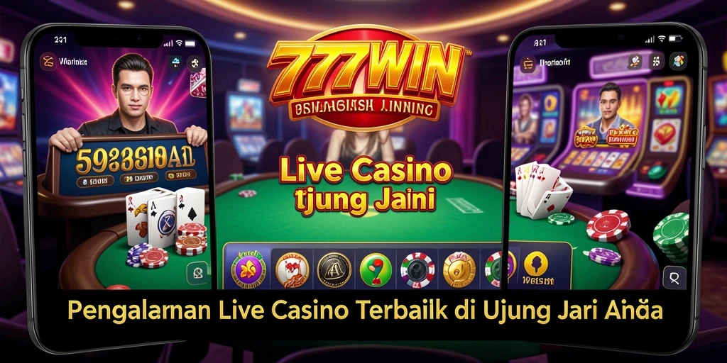 Gameplay Live Casino dengan dealer langsung yang menawan.