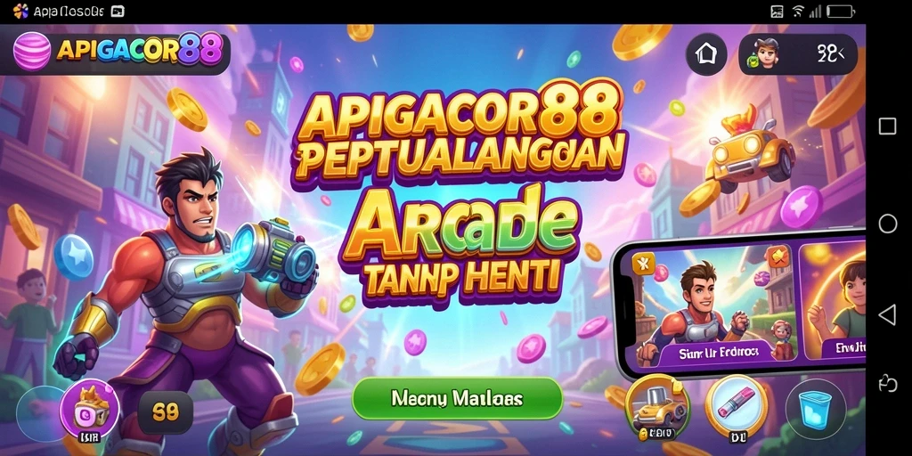 Tampilan gameplay seru dari APIGACOR88 yang mengasyikkan.