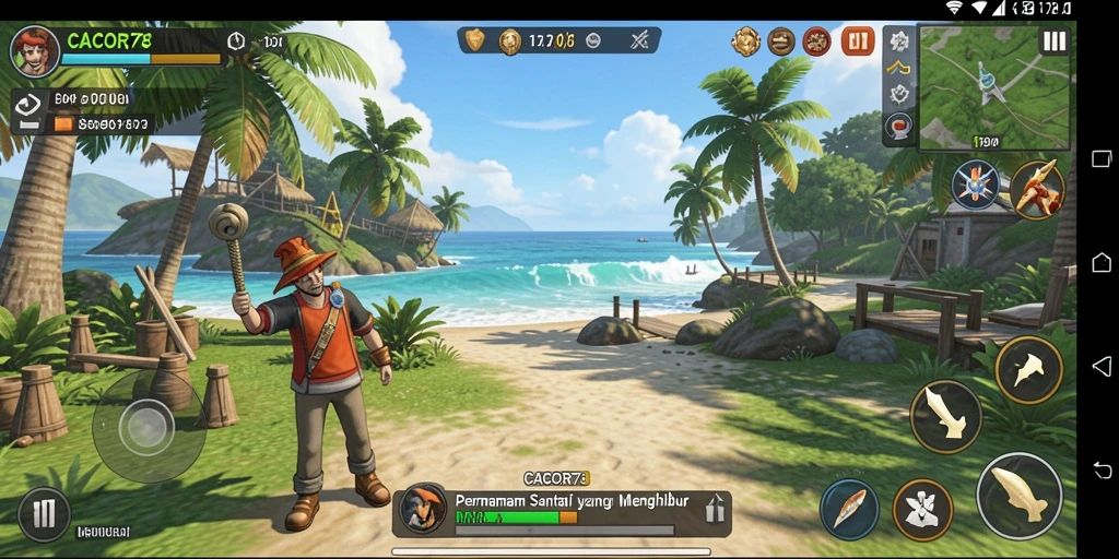 Screenshot dari game <strong>CACOR78</strong> menunjukkan momen gameplay yang mengasyikkan.