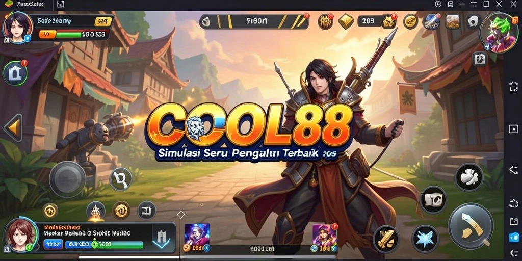 Tangkapan layar COCOL88 menampilkan gameplay yang realistis dan interaktif.
