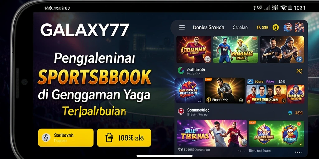 Tampilan gameplay interaktif dari GALAXY77 yang mendebarkan.