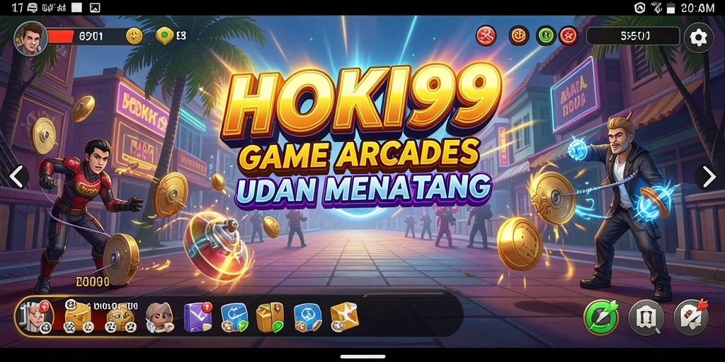 Tampilan gameplay HOKI99 yang menantang dan seru.