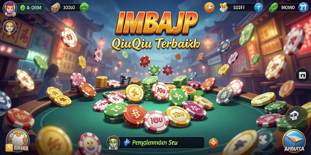Gameplay QiuQiu yang seru dan kompetitif di IMBAJP.