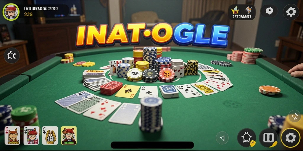 Screenshot dari gameplay seru Gaple di INATOGEL.