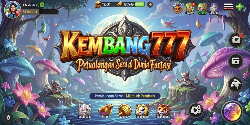 Screenshot gameplay KEMBANG777 dengan aksi seru di petualangan.
