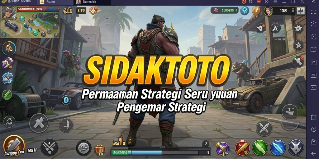 Tampilan permainan strategi yang intens dan mendebarkan dalam SIDAKTOTO.