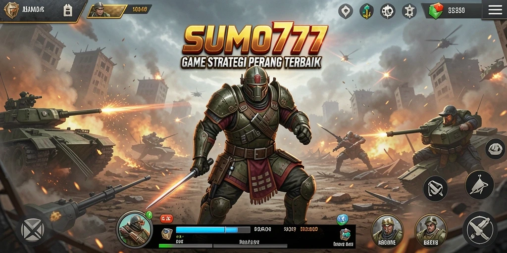 Tampilan gameplay SUMO777 yang mendebarkan dan strategis.
